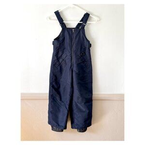 Kids Bib Overalls Snow Ski Pants XS 4-5 Blue Insulated Cherokee Adj Straps